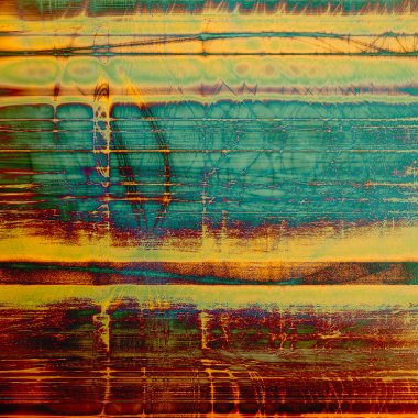 Eski, grunge arka plan veya eski doku. Farklı renk desen ile