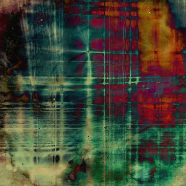 Eski, grunge arka plan veya eski doku. Farklı renk desen ile