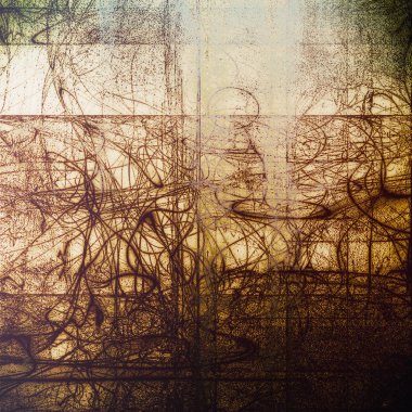 Eski, grunge arka plan veya eski doku. Farklı renk desen ile