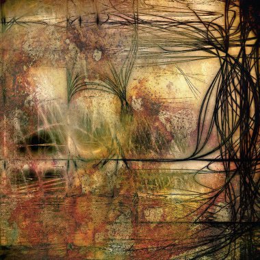 Eski, grunge arka plan veya eski doku. Farklı renk desen ile