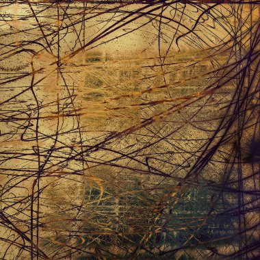 Arka plan olarak eski doku. Farklı renk desen ile