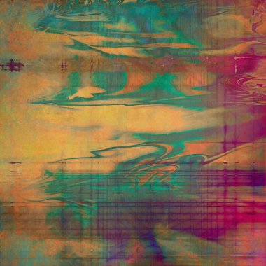 Arka plan olarak eski doku. Farklı renk desen ile