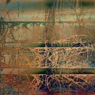 Arka plan olarak eski doku. Farklı renk desen ile