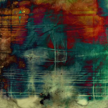 Arka plan olarak eski doku. Farklı renk desen ile