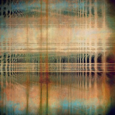 Arka plan olarak eski doku. Farklı renk desen ile