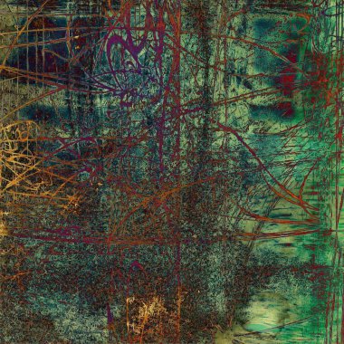 Antika arka plan, antika grunge zemin veya farklı renk desenleri ile çizilmiş doku