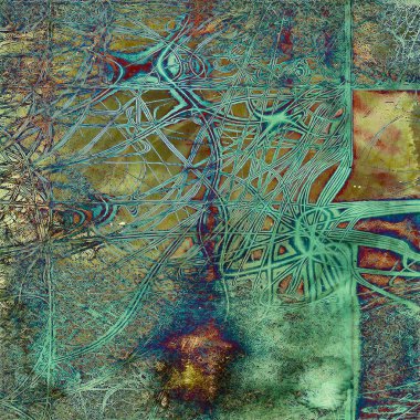 Antika arka plan, antika grunge zemin veya farklı renk desenleri ile çizilmiş doku