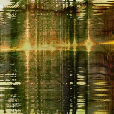 Vintage doku, eski stil çerçeve dekorasyon grunge grafik öğeleri ve farklı renk desen