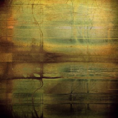 Vintage doku, eski stil çerçeve dekorasyon grunge grafik öğeleri ve farklı renk desen