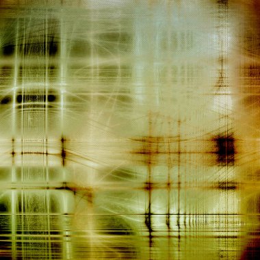 Vintage doku, eski stil çerçeve dekorasyon grunge grafik öğeleri ve farklı renk desen