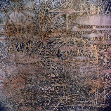 Vintage doku, eski stil çerçeve dekorasyon grunge grafik öğeleri ve farklı renk desen