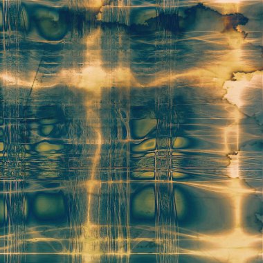 Vintage doku, eski stil çerçeve dekorasyon grunge grafik öğeleri ve farklı renk desen