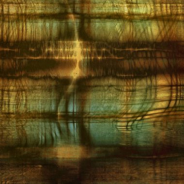 Vintage doku, eski stil çerçeve dekorasyon grunge grafik öğeleri ve farklı renk desen