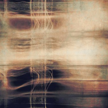 Vintage doku, eski stil çerçeve dekorasyon grunge grafik öğeleri ve farklı renk desen