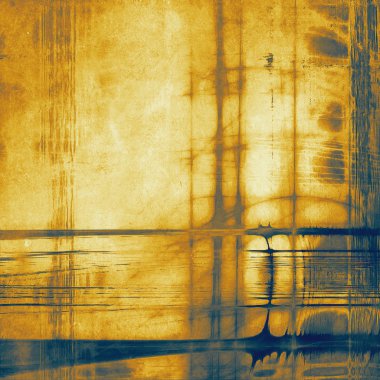 Vintage doku, eski stil çerçeve dekorasyon grunge grafik öğeleri ve farklı renk desen