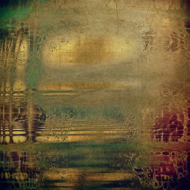 Retro doku soyut grunge arka plan olarak kullanılan. Eski püskü zemin ile farklı renk desen