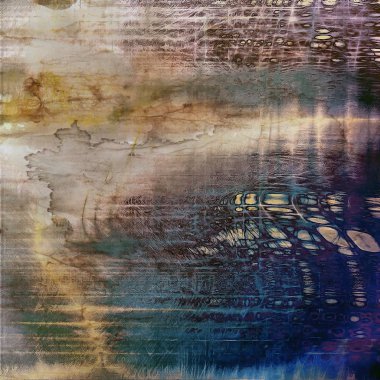 Eski püskü grungy arka plan olarak kullanılan eski soyut doku. Farklı renk desen ile