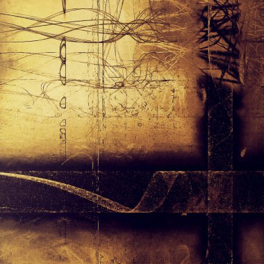 Arka plan olarak eski doku. Farklı renk desen ile