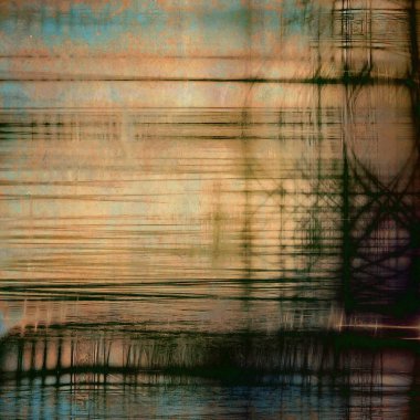 Arka plan olarak eski doku. Farklı renk desen ile