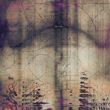 Arka plan olarak eski doku. Farklı renk desen ile