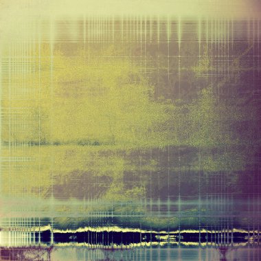 Vintage tarzı tasarım öğeleri, çizik doku ve farklı renk desen Retro arka plan