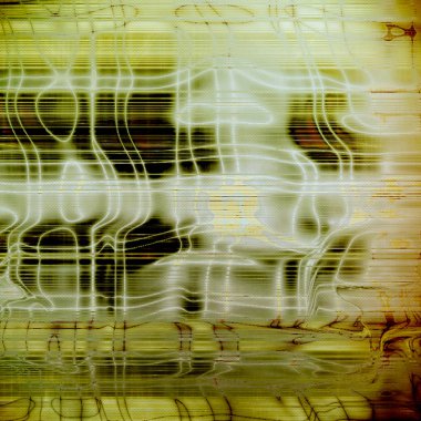 Vintage tarzı tasarım öğeleri, çizik doku ve farklı renk desen Retro arka plan