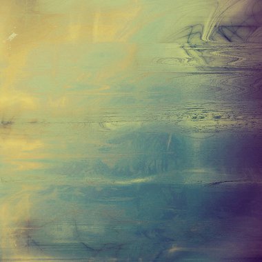 Vintage tarzı tasarım öğeleri, çizik doku ve farklı renk desen Retro arka plan