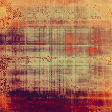 Vintage eski doku yaratıcı retro arka plan için. Farklı renk desen ile