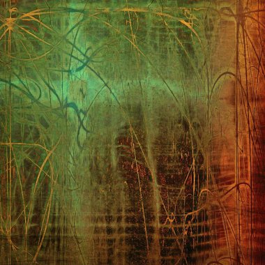 Vintage eski doku yaratıcı retro arka plan için. Farklı renk desen ile