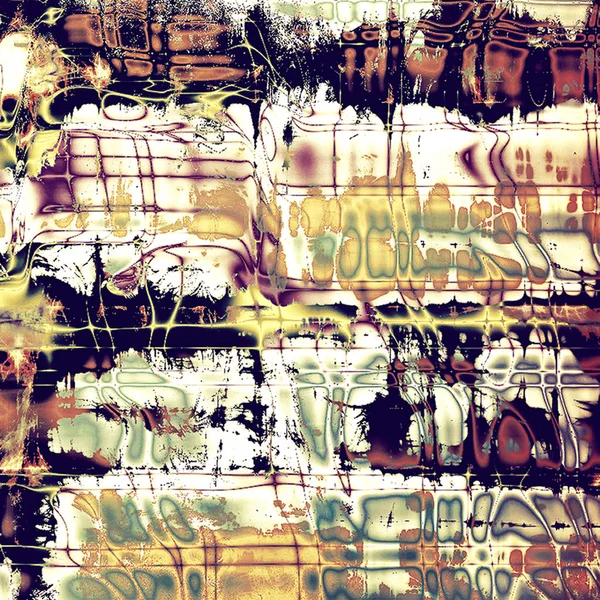 Художественная винтажная текстура, декоративный гранжевый фон. С разными цветовыми узорами — стоковое фото