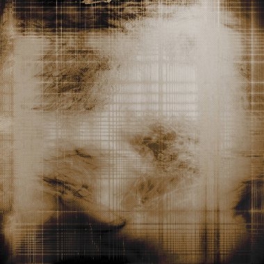 Eski, grunge arka plan veya hasarlı doku retro tarzı içinde. Farklı renk desen ile