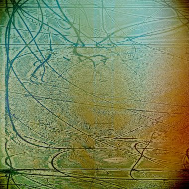 Retro vintage tarzı öğeleri yaşlı doku üzerinde. Farklı renk desen ile