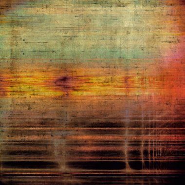 Hurda rezervasyon tarzı, soluk doku farklı renk desenleri ile antika arka plan