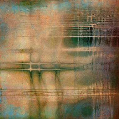 Doku, yüzey veya antika arka plan kaşıdı. Farklı renk desen ile