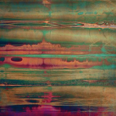 Renkli arka retro plan, yaşlı vintage doku. Farklı renk desen ile