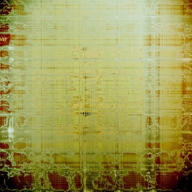 En eski vintage arka planda grunge tarzı. Farklı renk desenleri ile eski doku