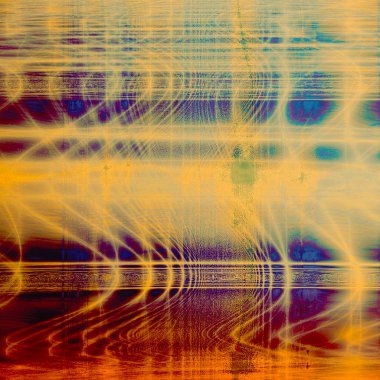 Çizik arka plan veya çerçeve ile yıpranmış doku soyut. Eski stil zemin ile farklı renk desen