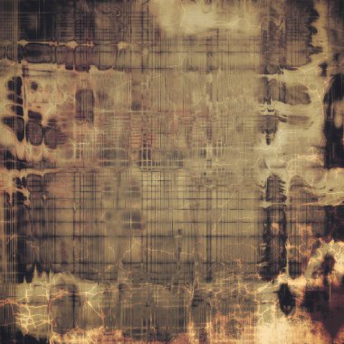 Eski püskü doku veya şık vintage elemanları ile arka plan. Grunge zemin ile farklı renk desen