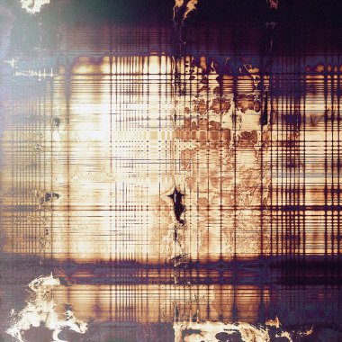 Vintage doku veya grunge dekoratif öğeler ve farklı renk desen ile antika arka plan