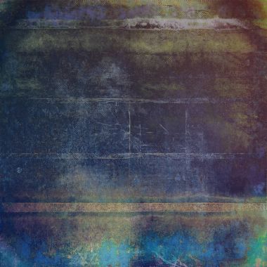 Retro doku, perişan ve düzensiz arka planda grunge tarzı. Farklı renk desen ile