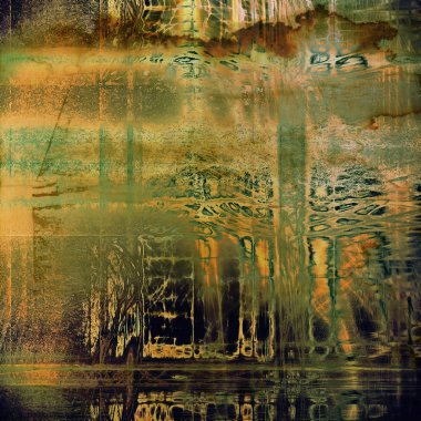 Antika arka plan - kirli eski doku. Antika grunge zemin ile farklı renk desen