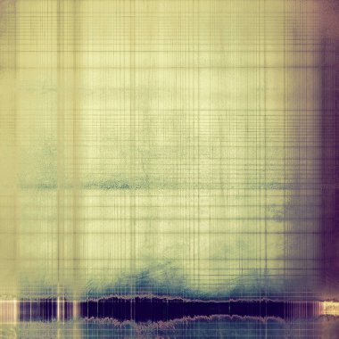 Retro doku, perişan ve düzensiz arka planda grunge tarzı. Farklı renk desen ile