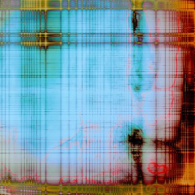 Antika çerçeve grunge arka plan ile. Farklı renk desen ile