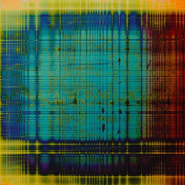 Keskin dokulu arka plan, vintage zemin eski stil öğeleri ve farklı renk desen ile yaşlı