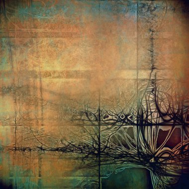 Doku, Vintage arka plan. Farklı renk desen ile