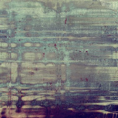 Retro arka plan, antika doku soyut vintage tasarım kompozisyon için. Farklı renk desen ile