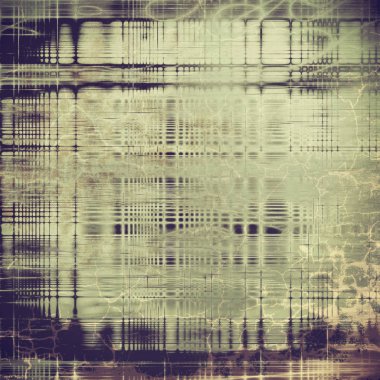 Eski okul öğeleri dokulu grunge arka plan üzerinde. Farklı renk desen ile