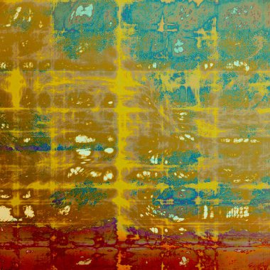 Eski okul arka plan veya doku vintage tarzı grunge öğeleri ve farklı renk desen