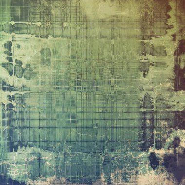 Kirli doku, vintage tarzı elemanları ve farklı renk desen arka plan