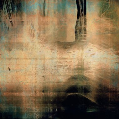 Eski arka plan grunge dekoratif elemanları ile. Retro kompozisyon tasarımınız için. Farklı renk desen ile